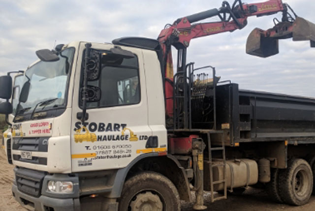 A Stobart lorry